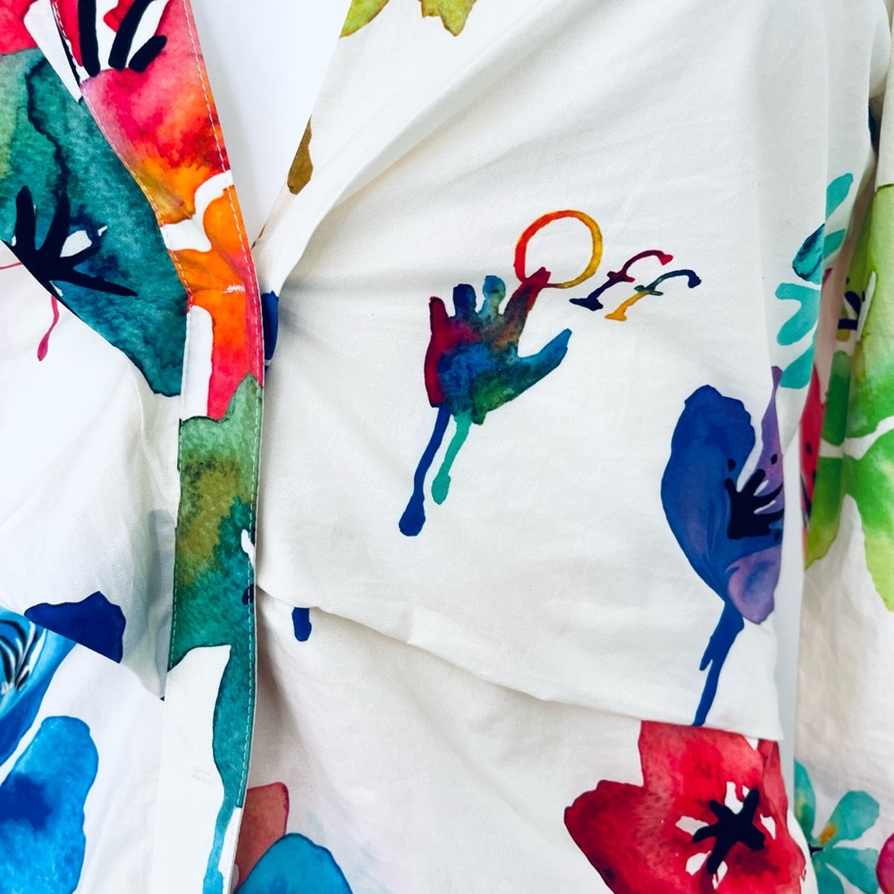 NWT AUTHENTIC OFF WHITE FLORAL DRESS
